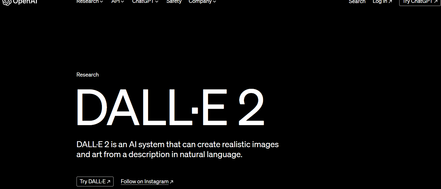 DALL·E 2 creates realistic images and art