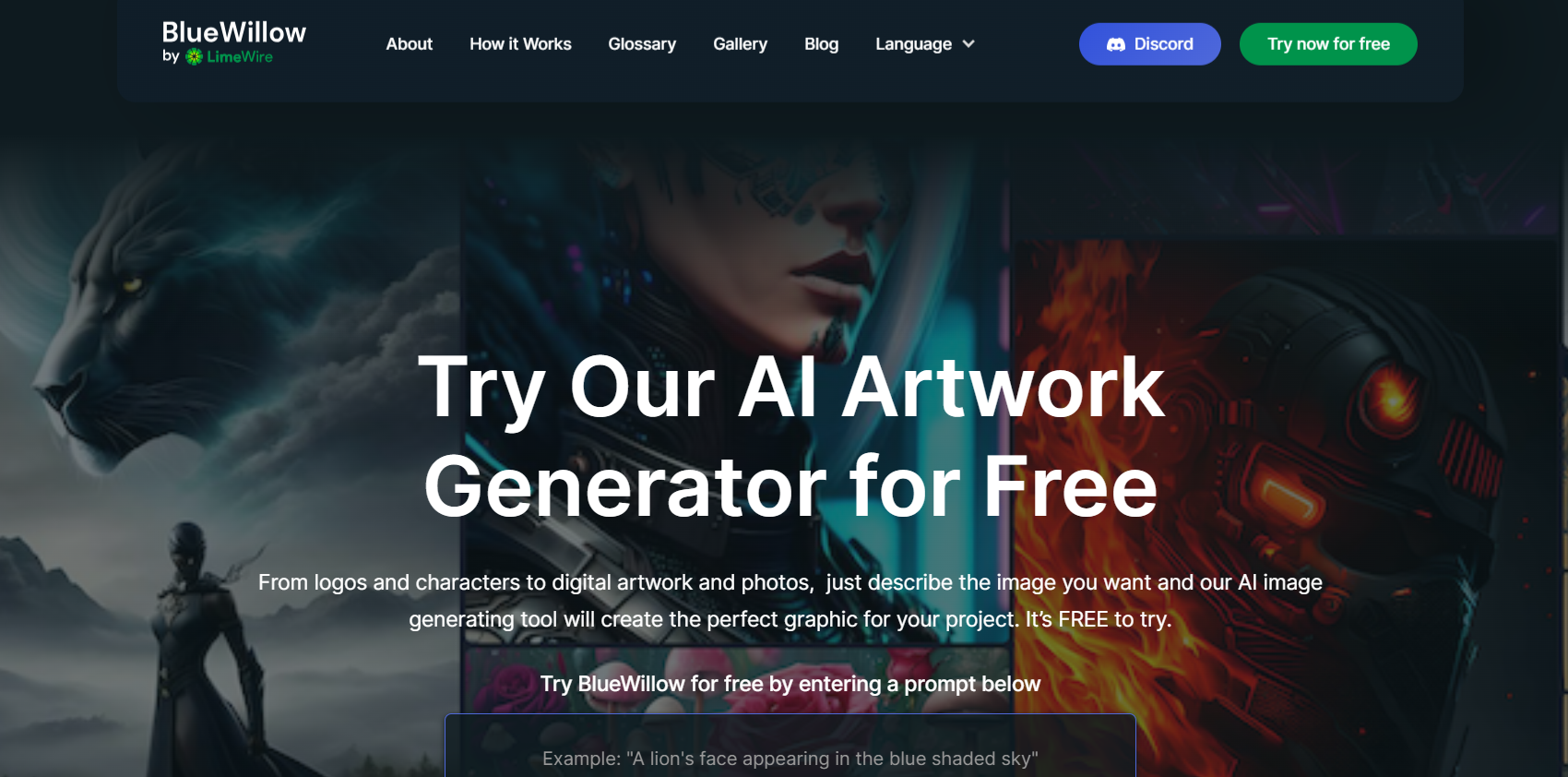 BlueWillow.ai, Try Our AI Artwork Generator for Free